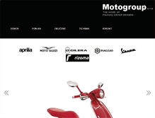 Tablet Screenshot of motogroup.sk